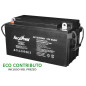 Ricaricabile Ermetica 12 V  65 Ah - Size (mm) 350x166x175(h)  Mod. AP12V65AH