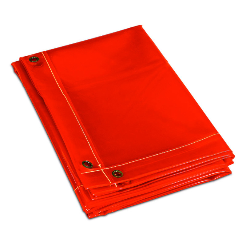 SCHERMO PROTETTIVO ROSSO 1740X1740MM