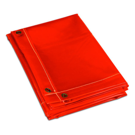 SCHERMO PROTETTIVO ROSSO 1740X1740MM