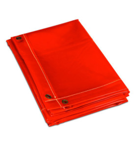 SCHERMO PROTETTIVO ROSSO 1740X1740MM