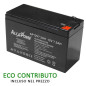 Ricaricabile Ermetica 12 V  7.2 Ah - Size (mm) 151x65x94(h)  Mod. AP12V7.2AH