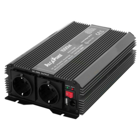 Inverter Soft Start 1500W Inp 12V DC Out 230V AC  - Mod. IRS1500-12