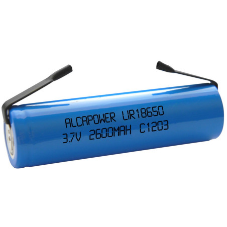 Li-ion  18650  3,7V 2600mAh T.SALDARE - Mod. LIR18650HFT