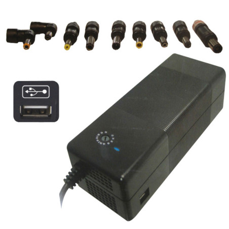 Adattatore 12-14-15-16-18.5-19-19.5-20-22-24 VDC 150W Mod. AP150WUSB